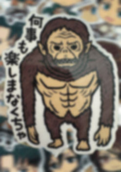 Attack on Titan- Beast Titan Stickers