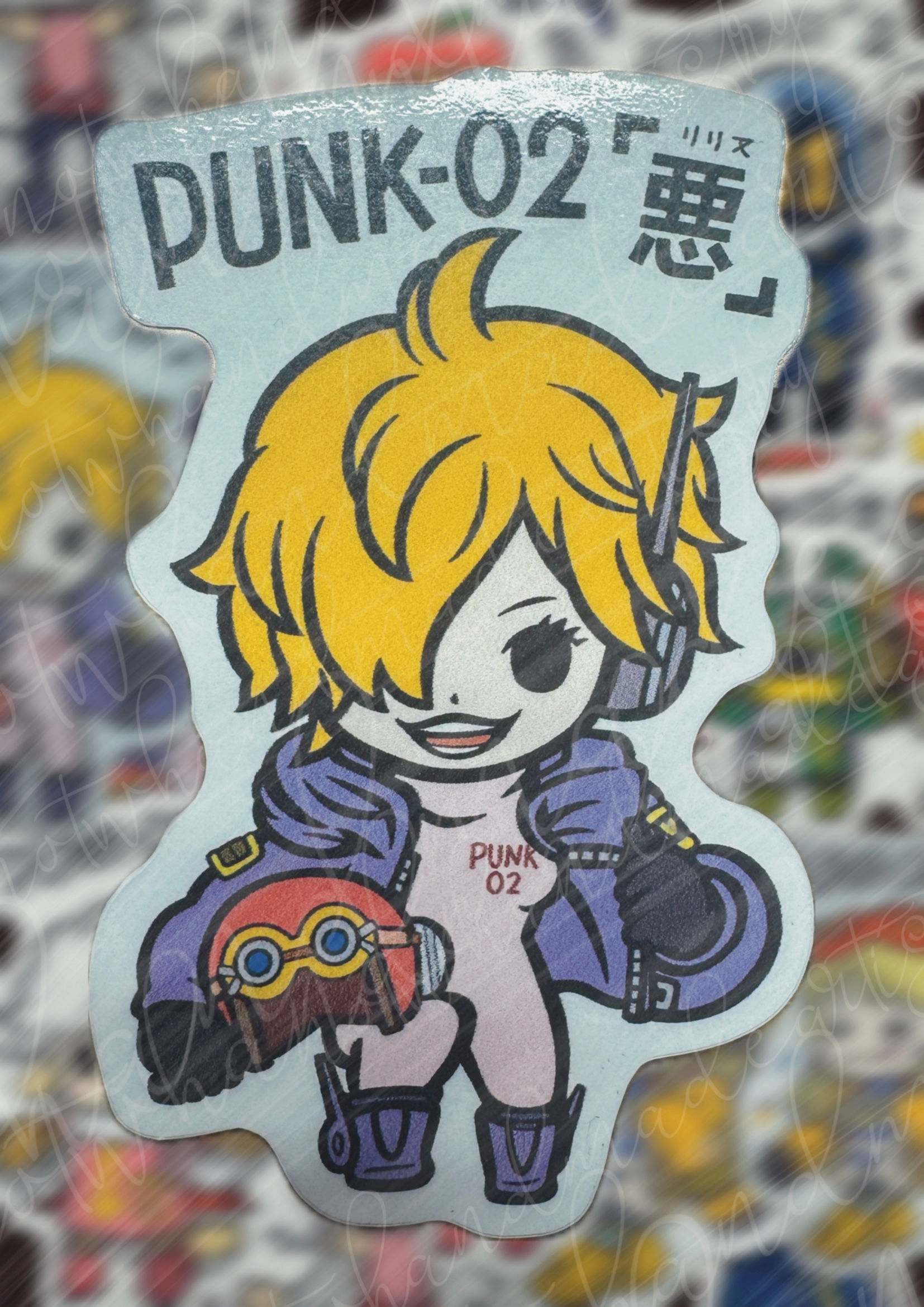 Once Piece Punk 2 Egghead Island Stickers