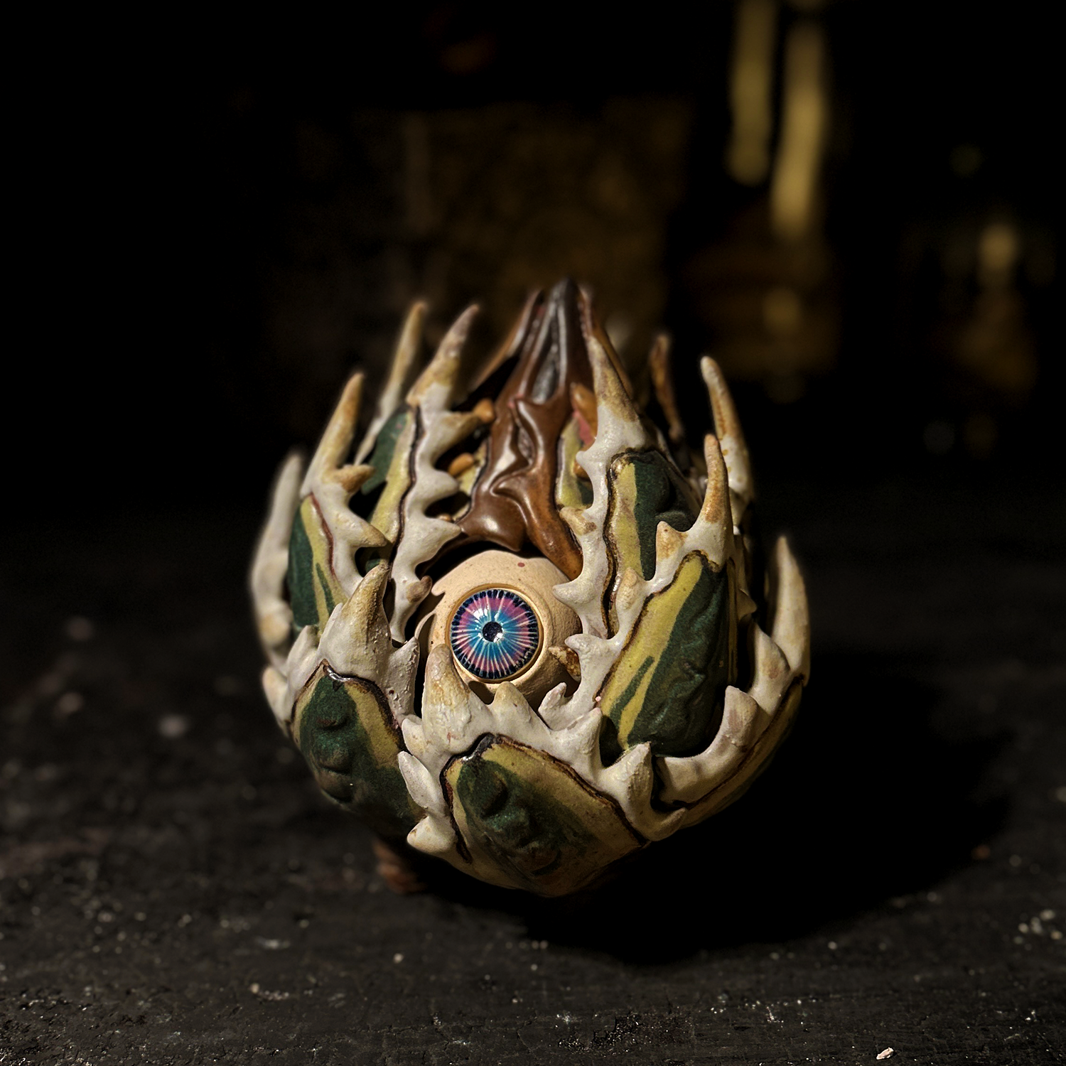 Fluorescent Big Eye Agave horrida - Dawn