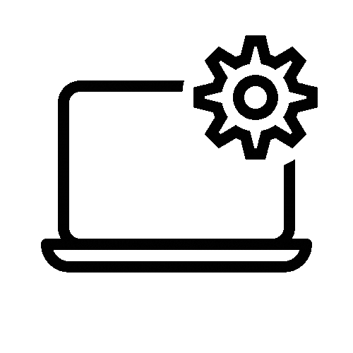 Icono de mantenimiento web mensual