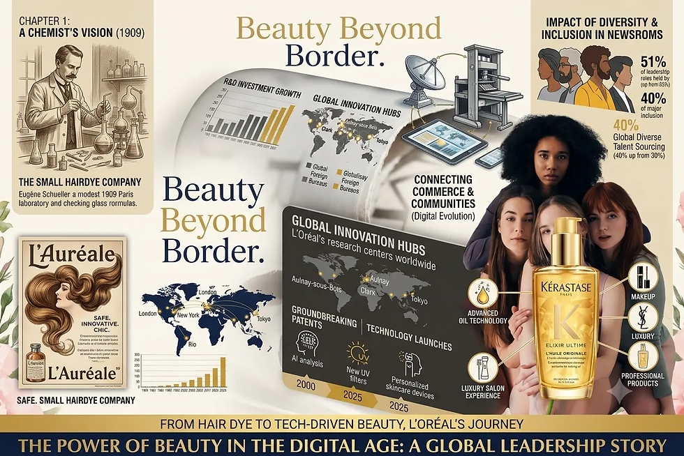 L'Oréal Success Story: How a Hair-Dye Company Became the World's Beauty Leader
