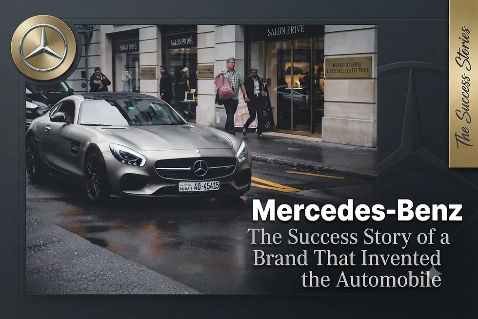 Mercedes-Benz Success Story: How the Inventor of the Automobile Became a Global Luxury Brand