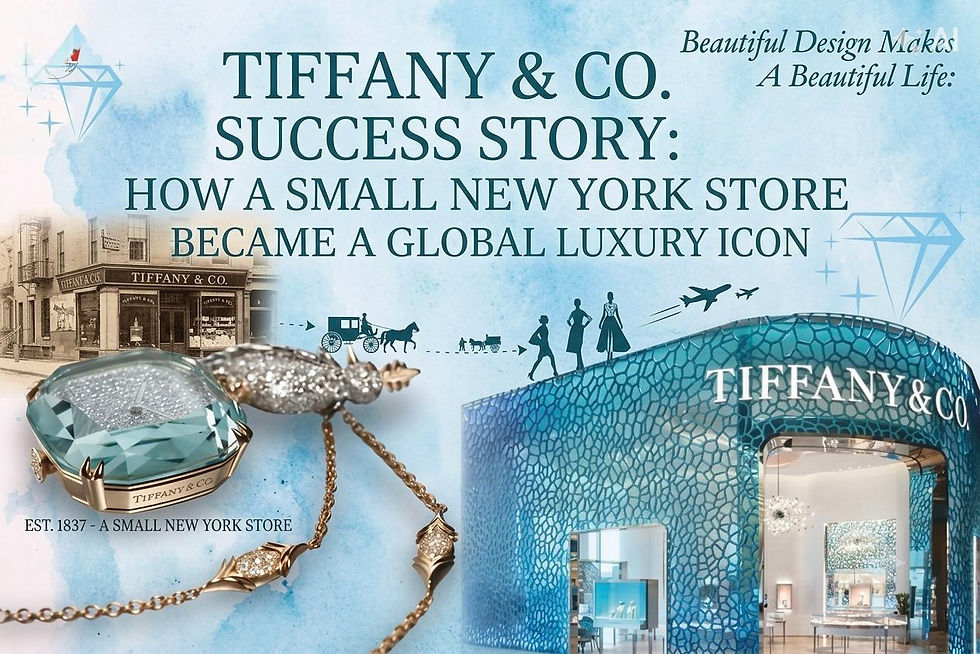 Tiffany & Co. Success Story: How a Small New York Store Became a Global Luxury Icon