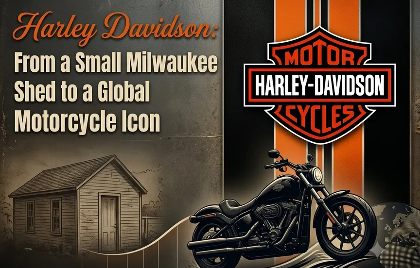 Harley-Davidson: From a Small Milwaukee Shed to a Global Motorcycle Icon