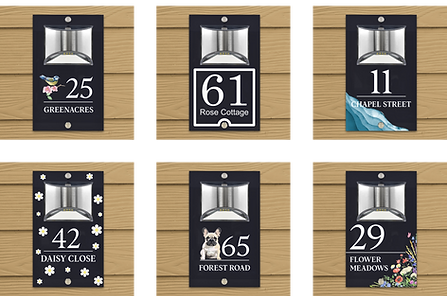 Showcase of sign designs