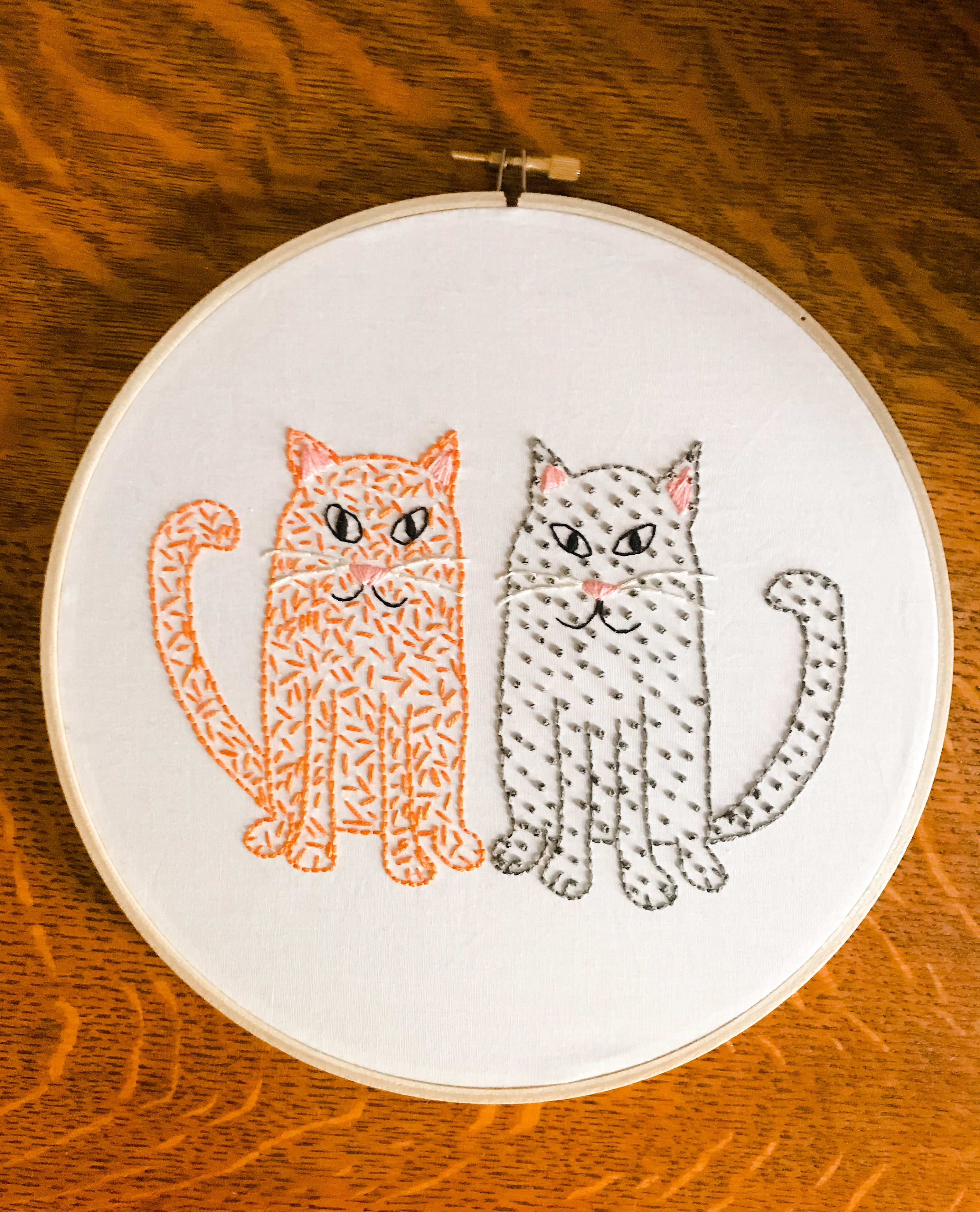 Orange & Grey Cats