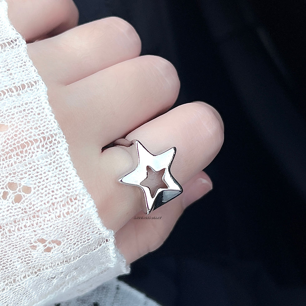 Thumbnail: star shaped hollow ring
