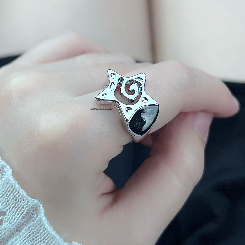 Thumbnail: star shaped hollow ring