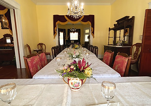 Dining Room Conference Setup