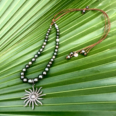 Tahitian Sunburst necklace