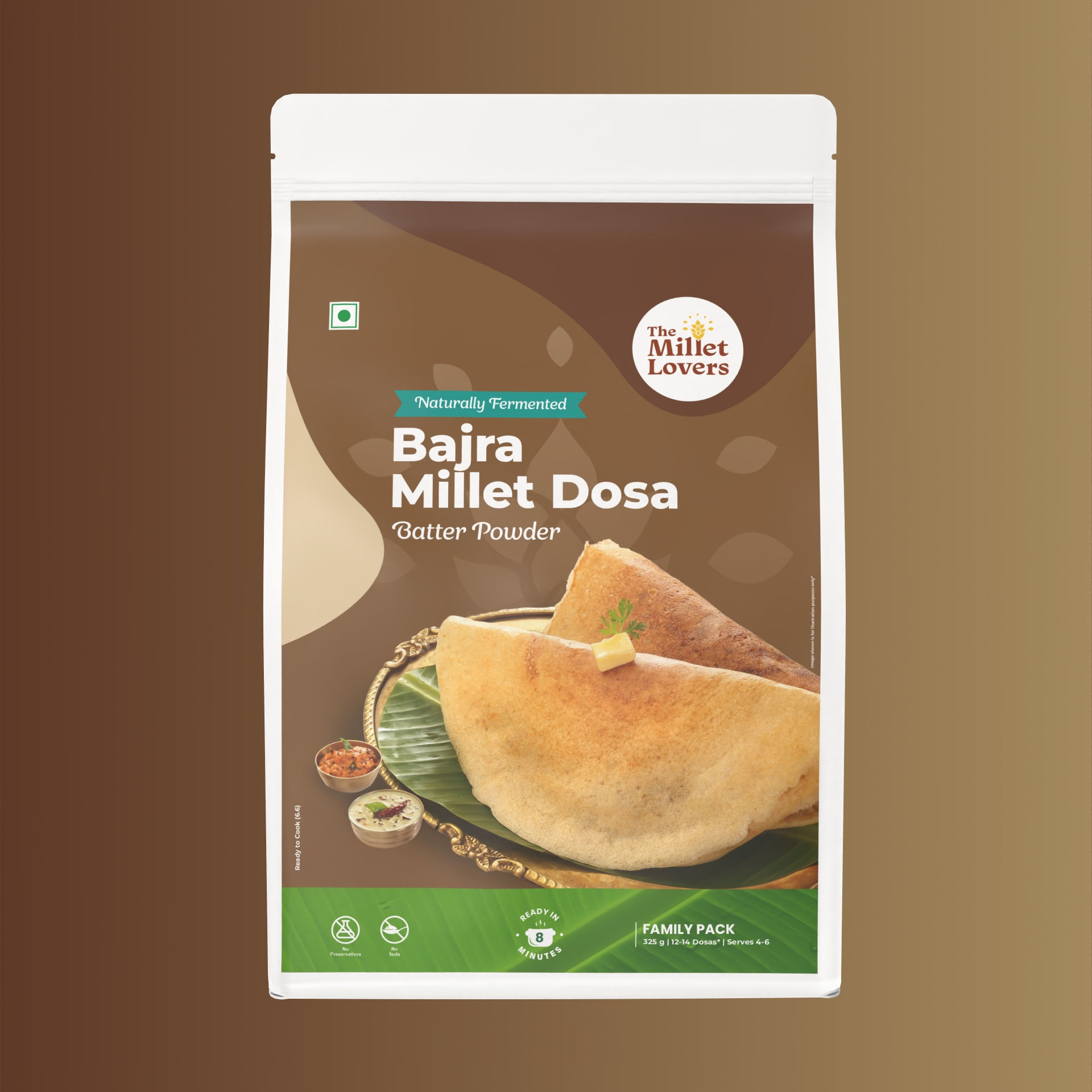 Bajra (बाजरा) Millet Dosa Mix | Ready in 5 minutes