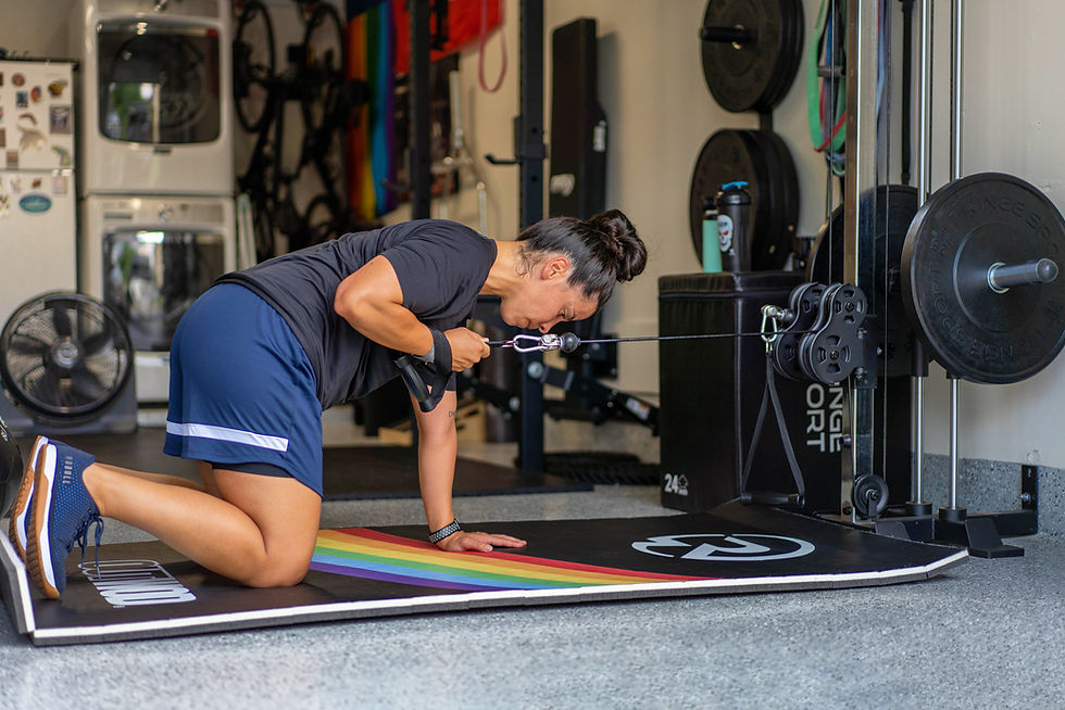 Virtual training and on-line coaching programs available with Jackie Sova of Sova Strength Systems, personal trainer located near Wimberley, TX.