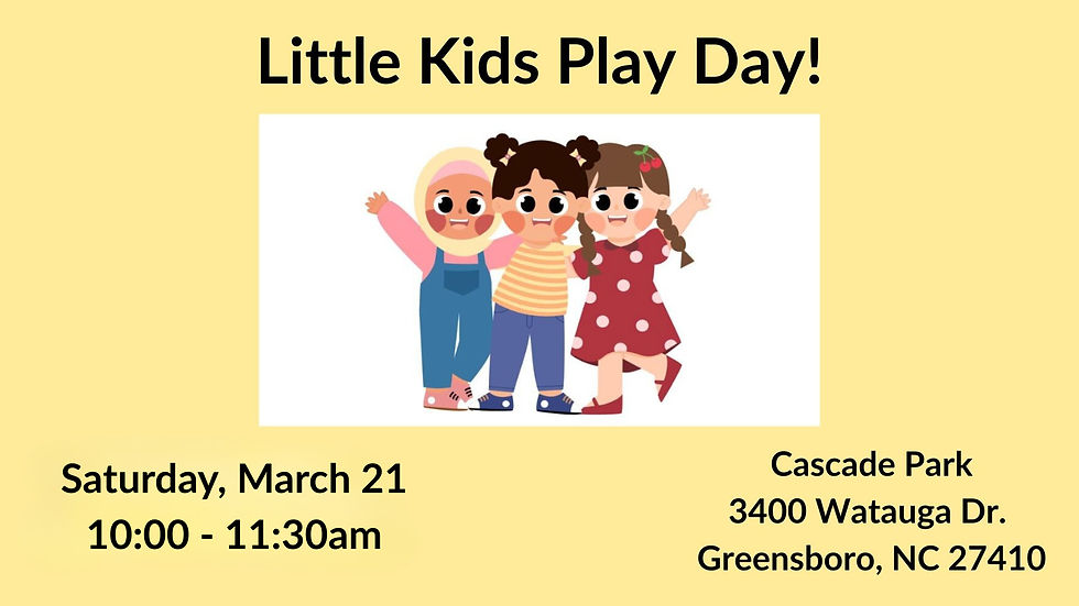 Little Kids Play Day