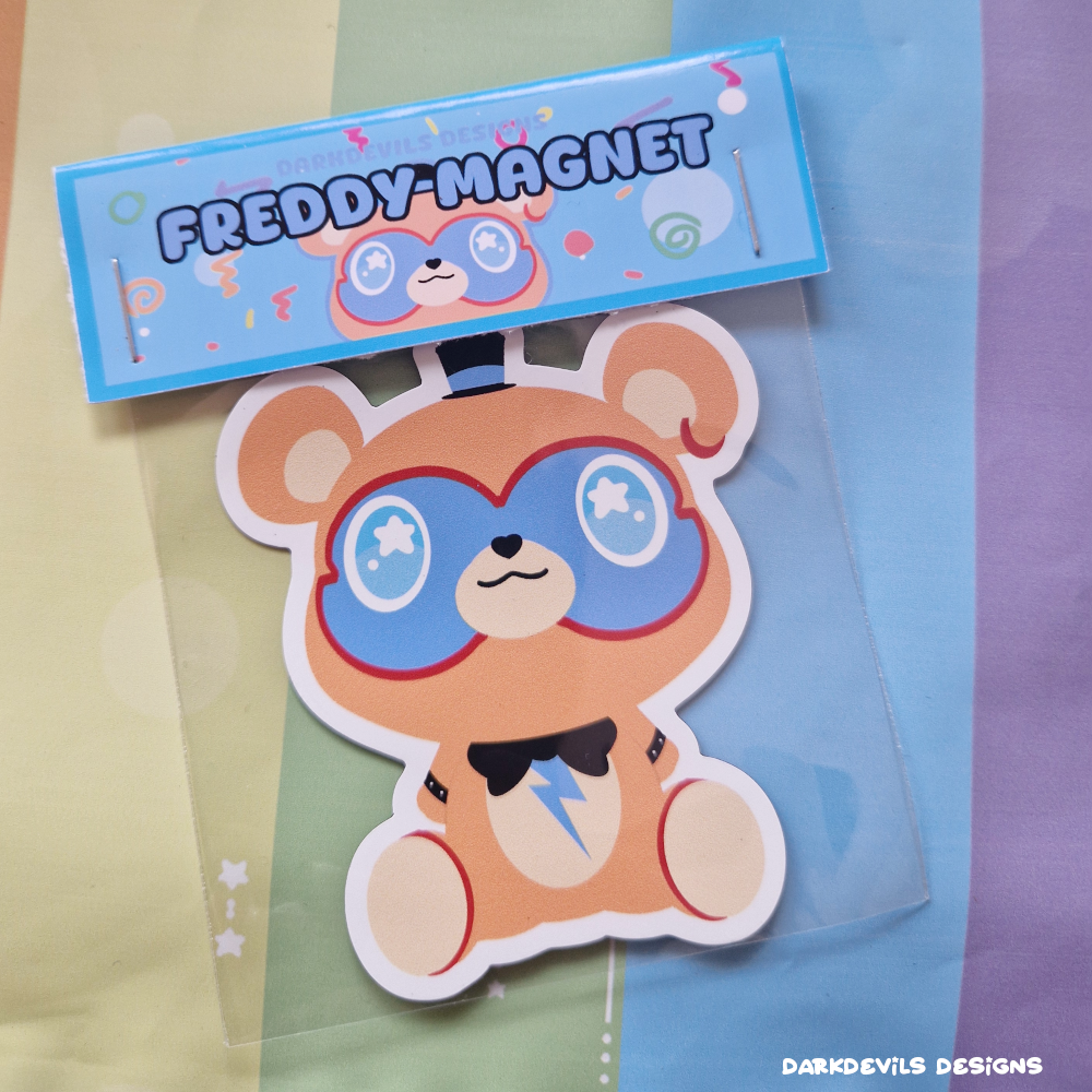 Glam Freddy Magnet