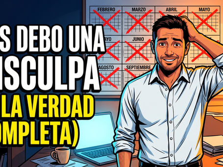 Les debo una disculpa (y la verdad)