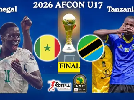 Tanzania vs Senegal 2026 AFCON U17 Final