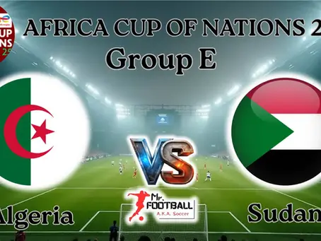 Algeria vs Sudan AFCON