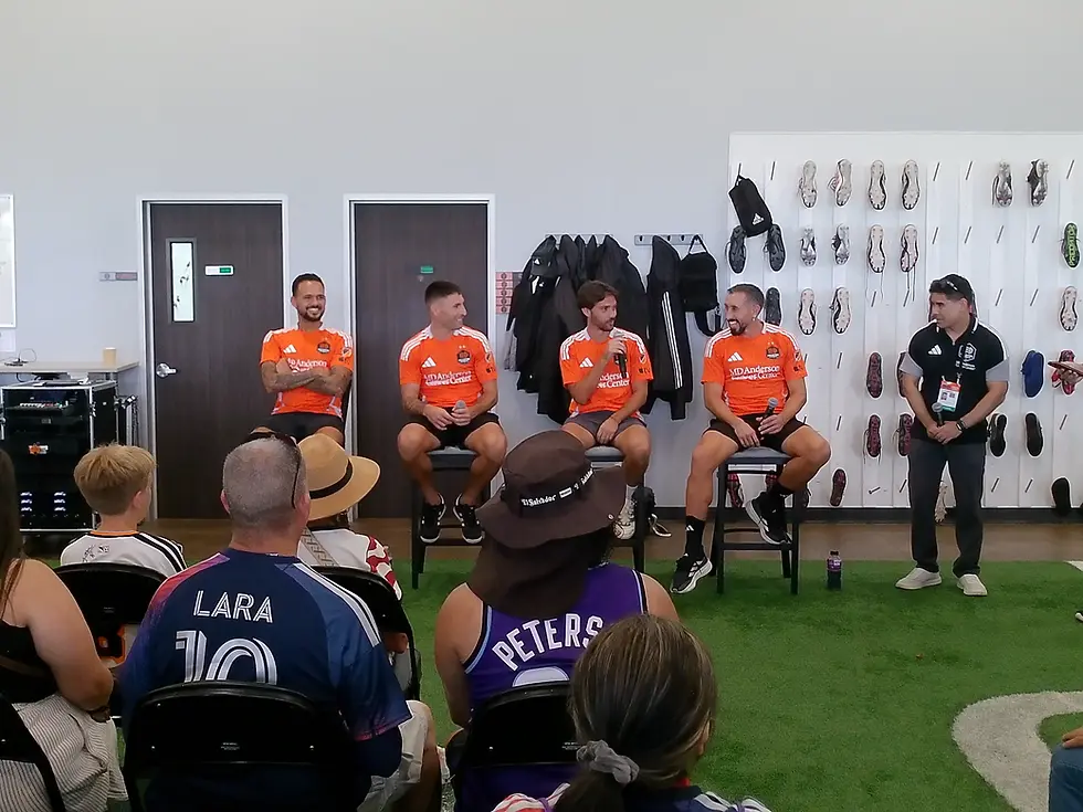 Houston Dynamos meet and great event
