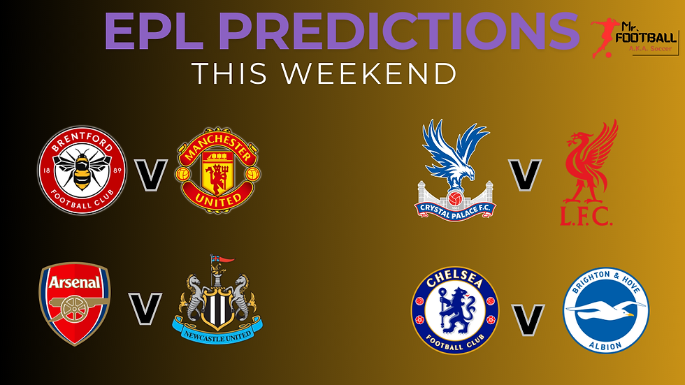 epl predictions matchday 6