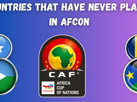 Countries That Have Never Played in AFCON