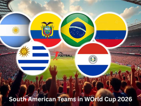 South American Countries Qualified for the 2026 FIFA World Cup