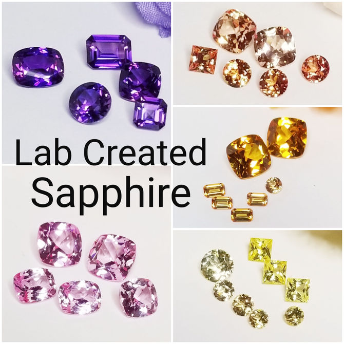 New Lab Created Sapphires