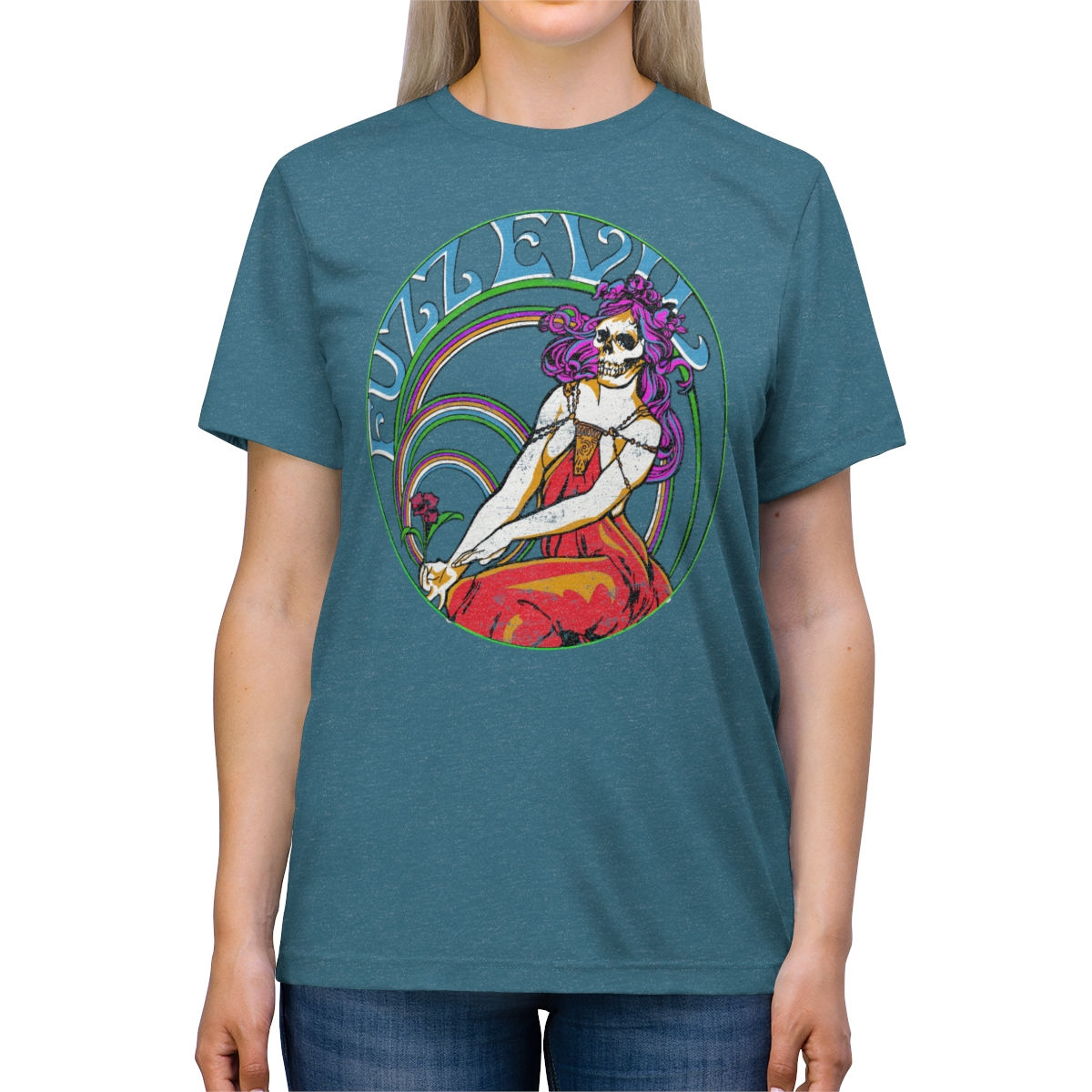 Death Rose -Shirt - Triblend