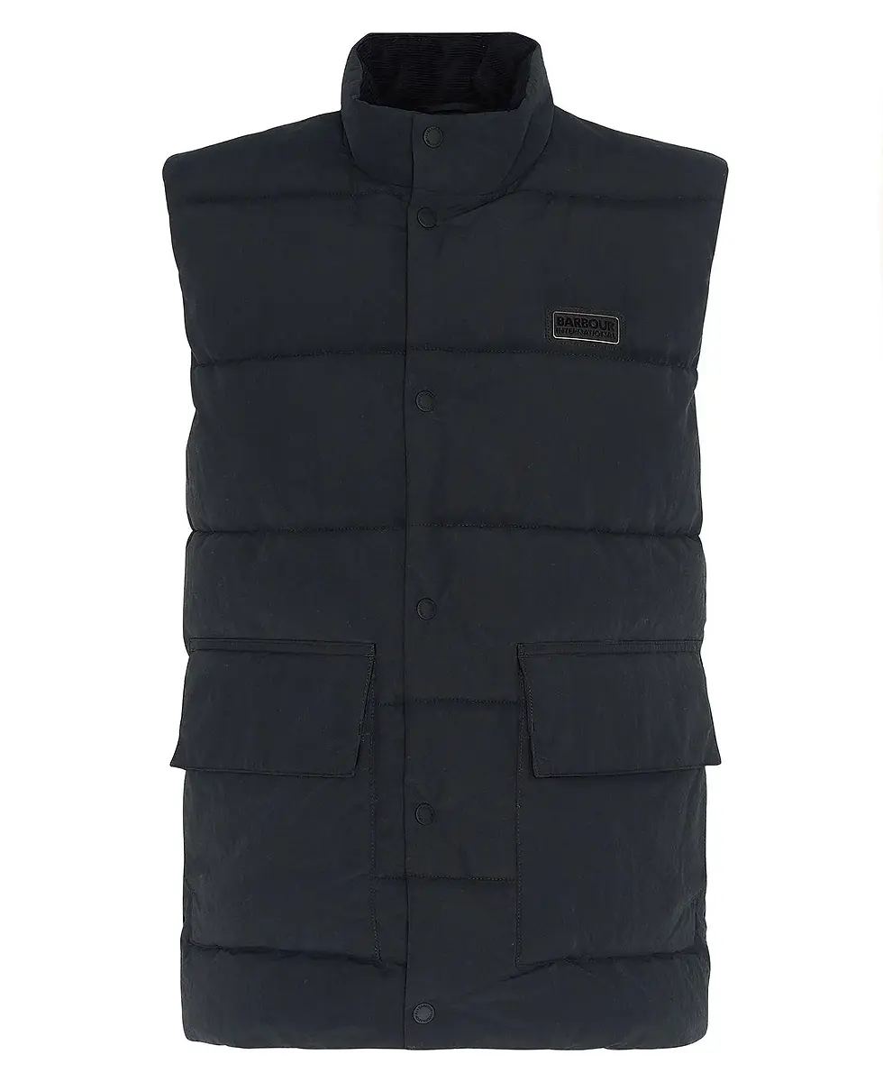 Morville Gilet in Black