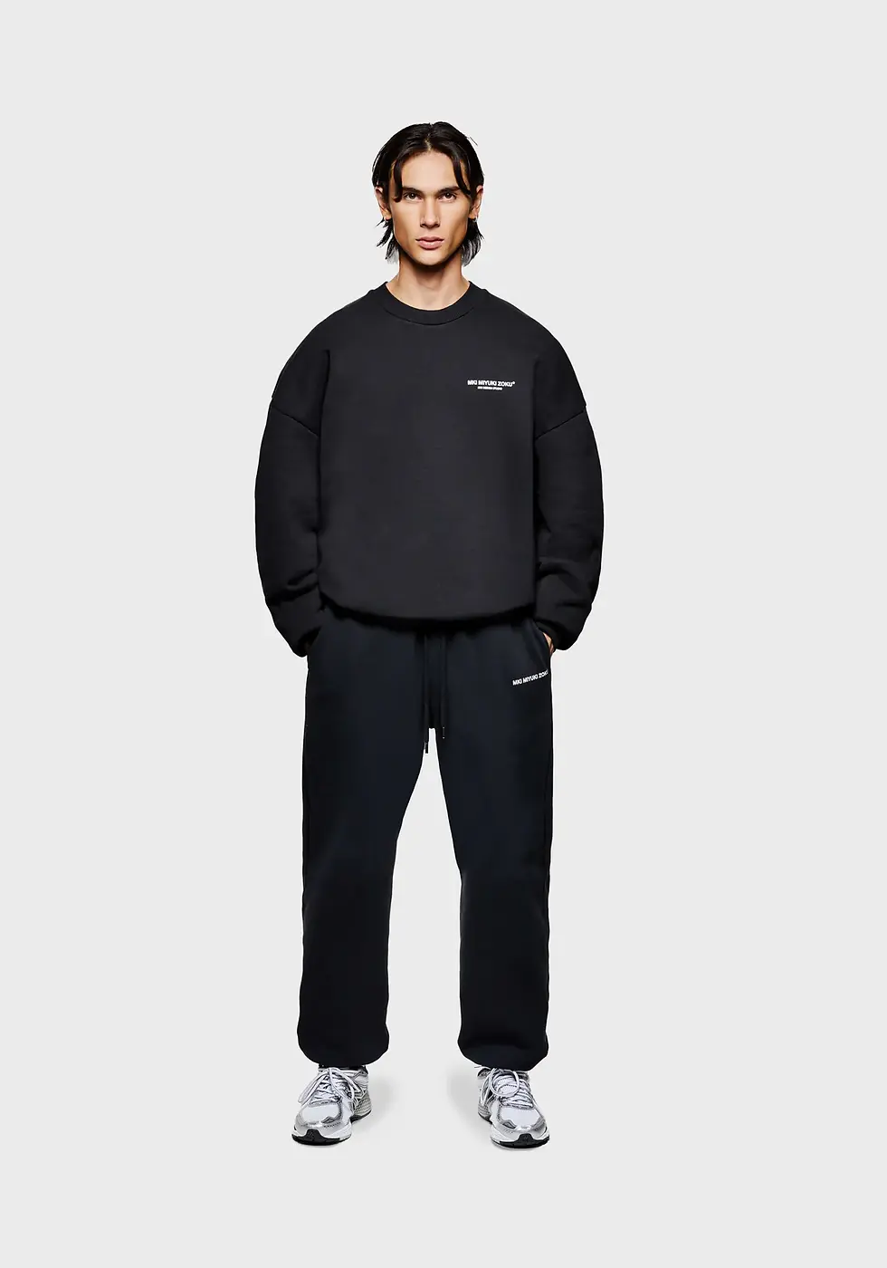 Thumbnail: MKI DESIGN STUDIO CREWNECK IN BLACK