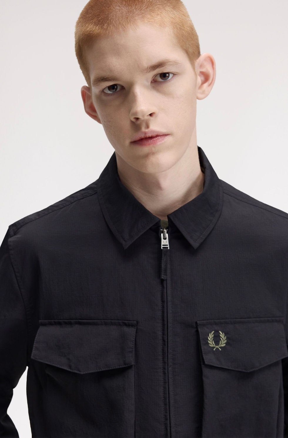 Thumbnail: Ripstop Pocket Overshirt In Black 