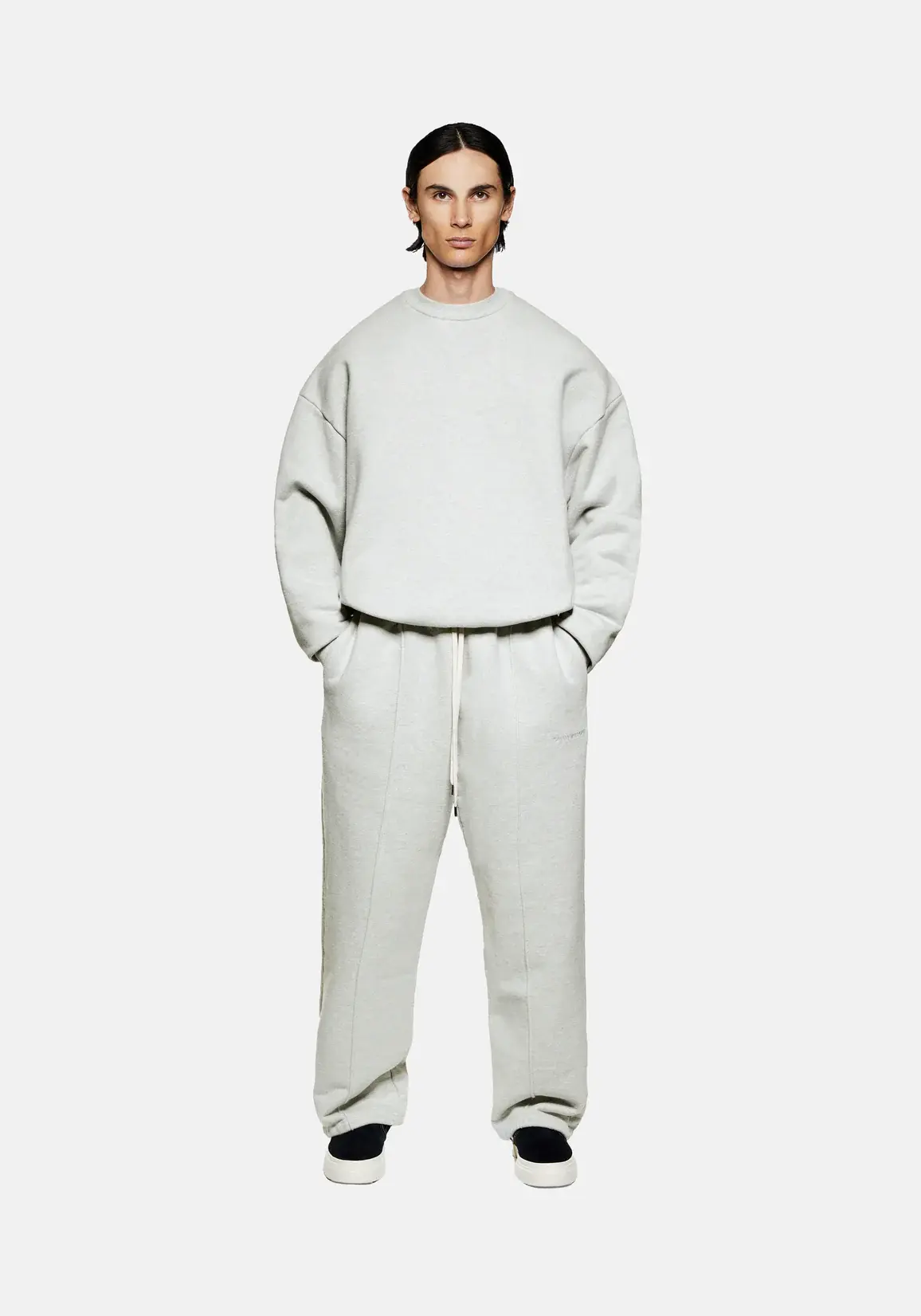 MKI 800 GSM SUPERWEIGHT CREWNECK IN OATMEAL