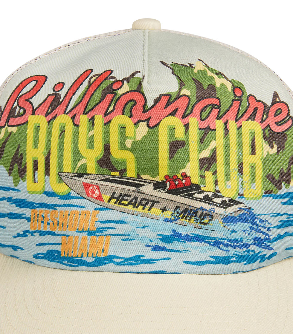 Thumbnail: HORIZON SNAPBACK CAP - OFF WHITE