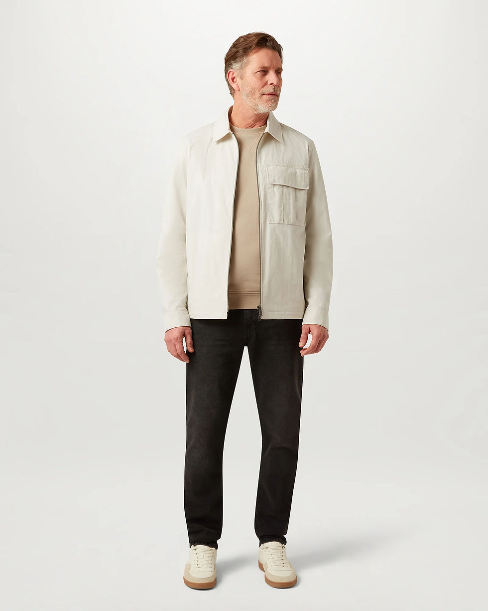 Thumbnail: CARGO OVERSHIRT IN SILVER BIRCH