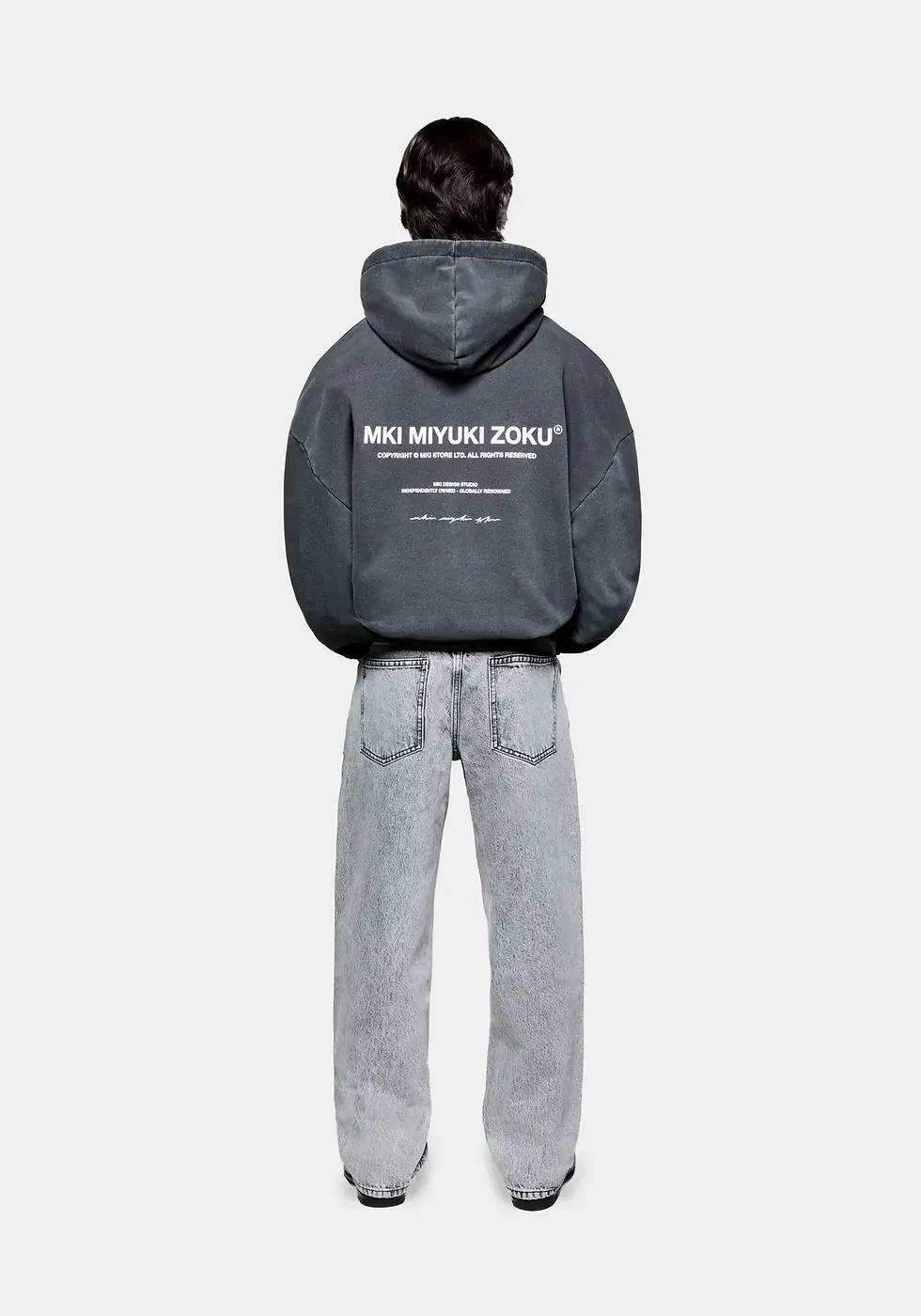 Thumbnail: MKI DESIGN STUDIO HOODY IN PIGMENT BLACK