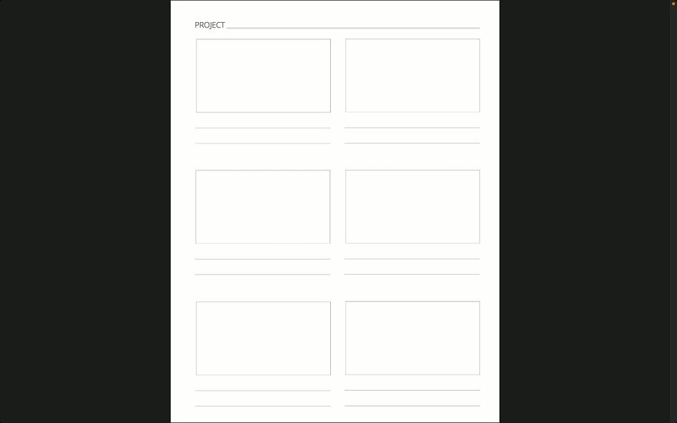 Thumbnail: Screengoat's Filmmakers Storyboard Journal - Paperback ONLY via Amazon