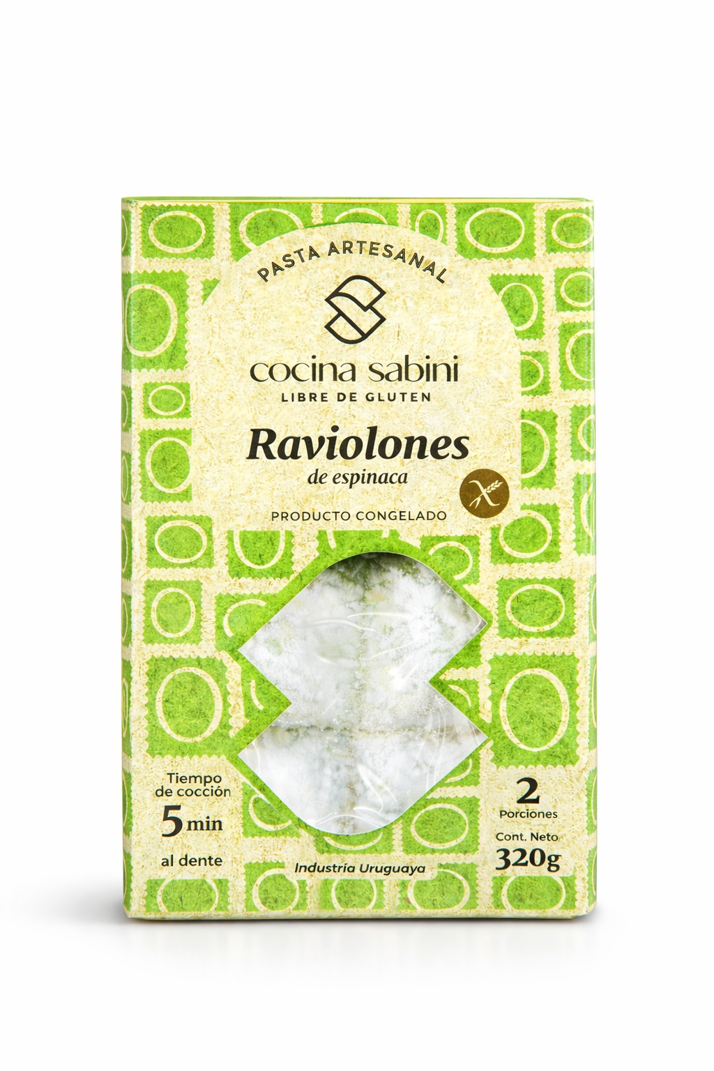Raviolones de Espinaca
