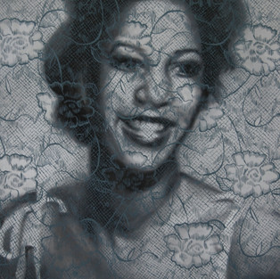 Oil painting memorial portrait