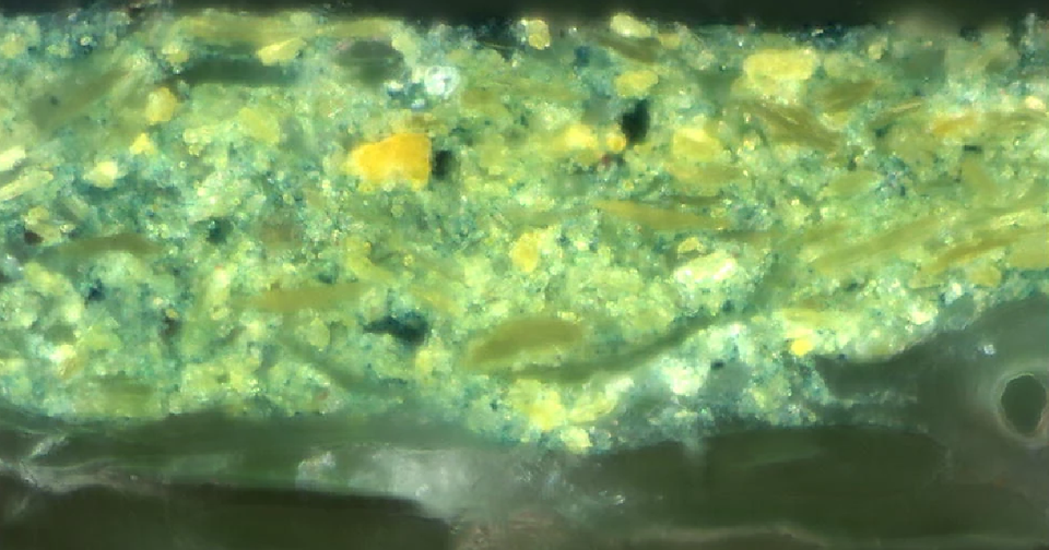 Microscopic Arsenic Green