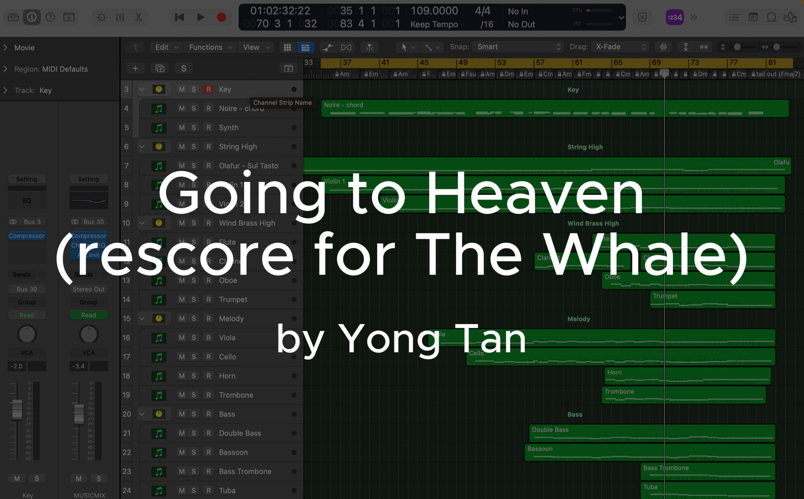 Going to Heaven (rescore for The Whale)