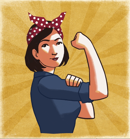 Women empowerment gif The Office Unicorn