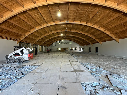 Curling Rink 2024 Construction