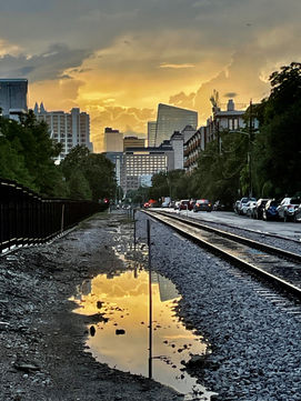 Austin eastside sunset