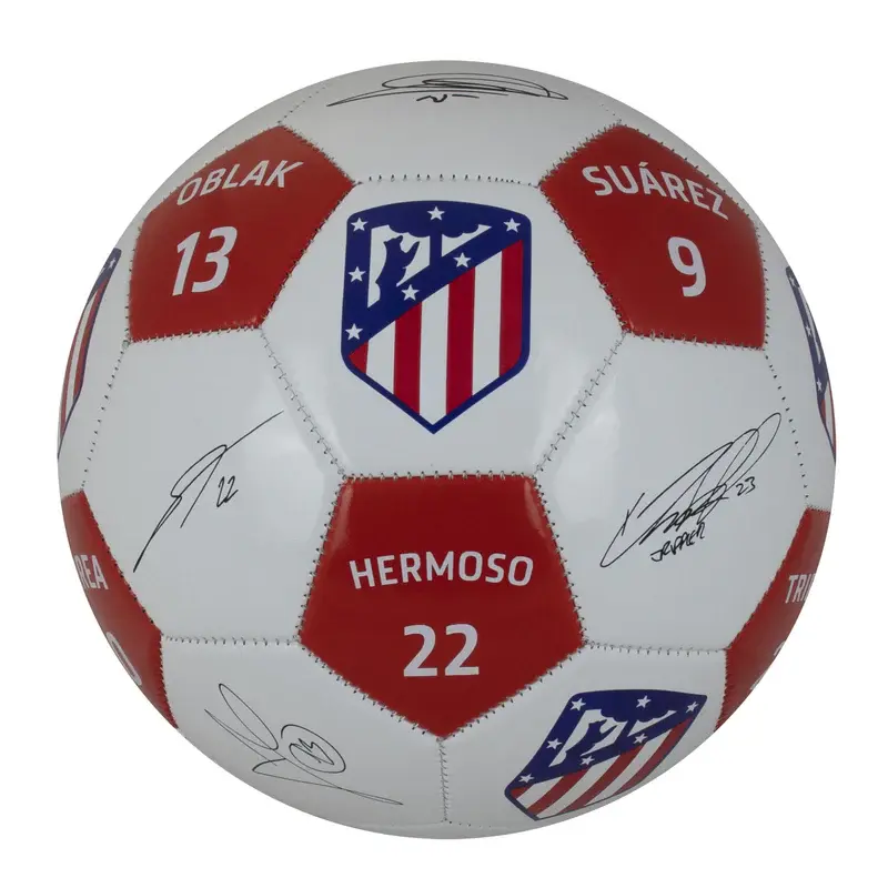 Miniatura: Balón de fútbol Oficial Atlético de Madrid, talla 5