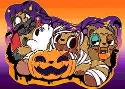たぬきさん ハロウィン