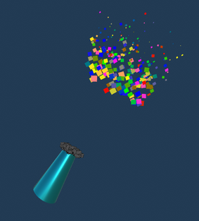 Custom confetti cannon