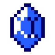 Blue Crystal Icon