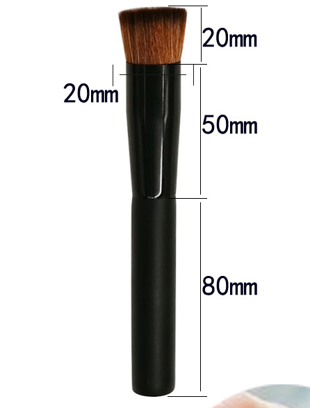 Ash Wood Contour Foundation Brush