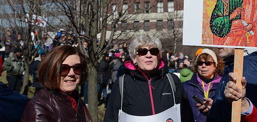 Community of St. Peter: Standing Together Against Gun Violence protest
