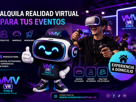 ¿Es posible alquilar equipos de realidad virtual para eventos en Chile?