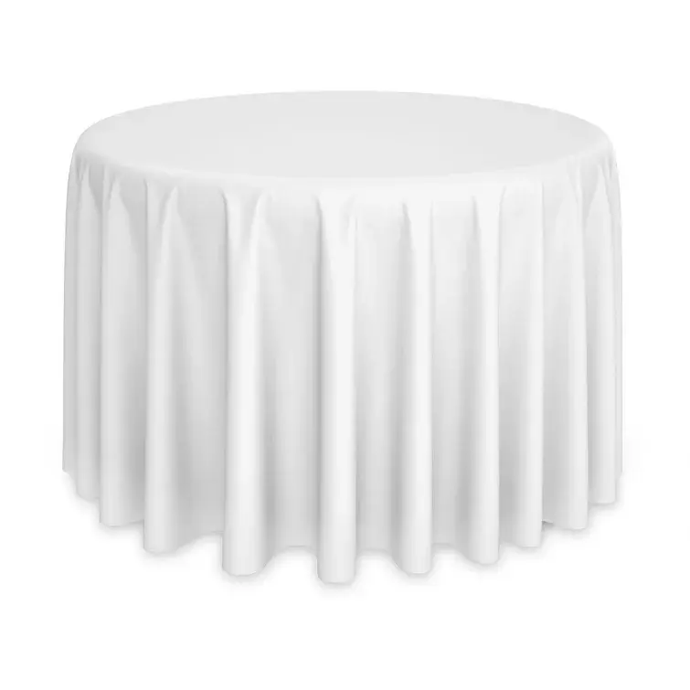 120" White Table Linens